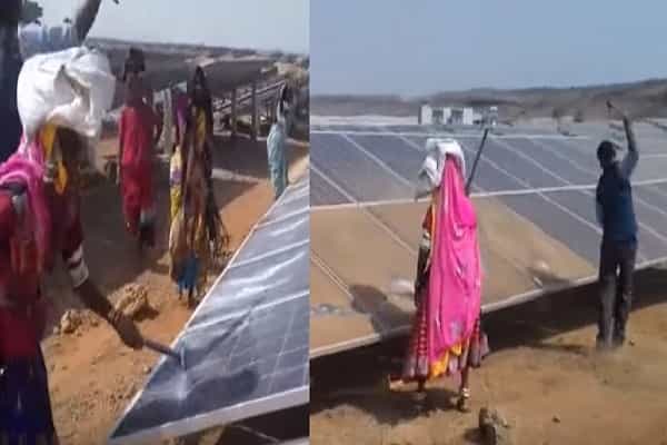 சூரிய பகவானிற்கு எரிச்சலடையும் என்பதால் சோலார் தகடுகள் உடைக்கப்பட்டதா ?
