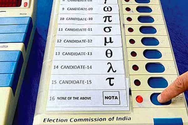Will the election win if 35% of the vote is for NOTA?