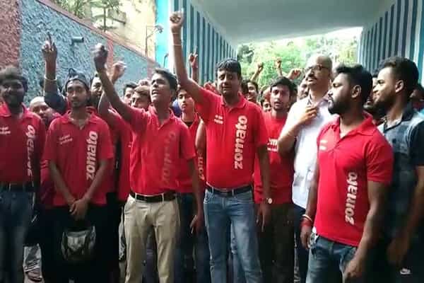 பன்றிக்கறி டெலிவரி செய்வதற்கு எதிராக சோமேட்டோ முஸ்லீம் ஊழியர்கள் போராட்டமா ?