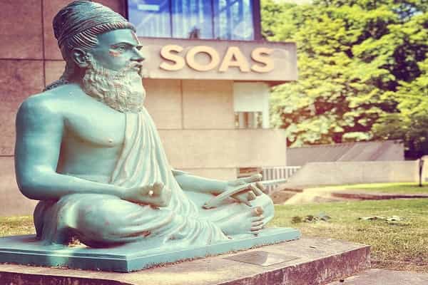 20 ஆண்டுகளாக லண்டன் SOAS பல்கலைக்கழக்தில் இருக்கும் வள்ளுவர் சிலை !