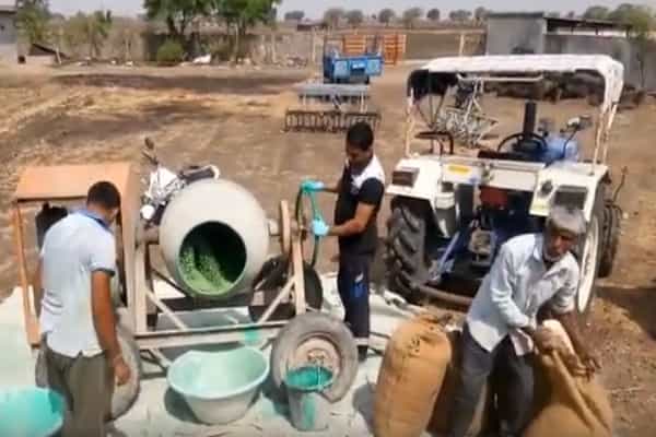 "பட்டாணிக்கு" பச்சை சாயத்தை பூசும் வைரல் வீடியோ உண்மையா ?