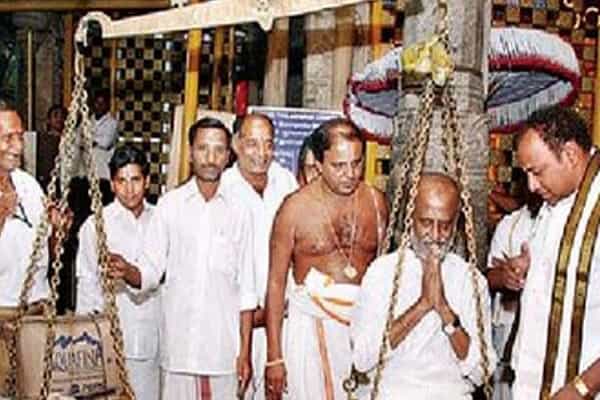 ரஜினிகாந்த் திருப்பதியில் எடைக்கு எடை பணக்கட்டுகளை அளித்தாரா ?| உண்மை என்ன?