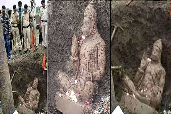 பாபர் மசூதிக்கு ஒதுக்கப்பட்ட 5 ஏக்கர் நிலத்தில் அனுமன் சிலை கிடைத்ததா ?