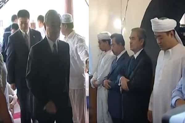 கொரோனா வைரசில் இருந்து பாதுகாக்க சீன பிரதமர் தொழுகை செய்தாரா ?