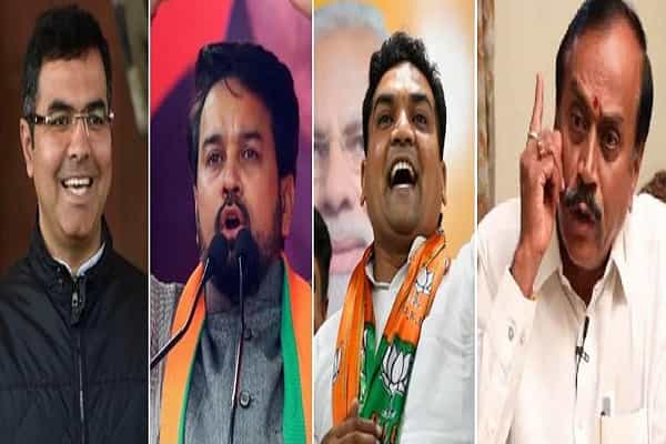 வன்முறையைத் தூண்டும் விதத்தில் பேசிய பாஜக தலைவர்கள் !