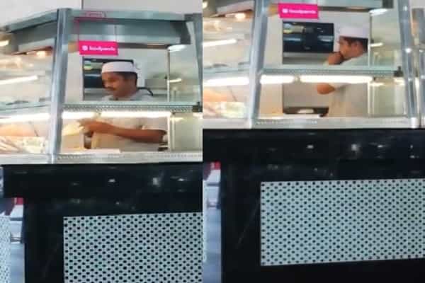 உணவு பாக்கெட்டில் வைரசைப் பரப்புவதாக வைரலாகும் வீடியோ ?| உண்மை என்ன ?