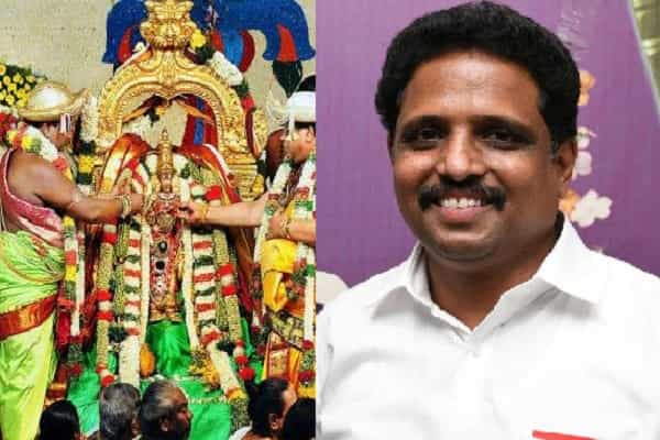 எம்.பி வெங்கடேசன் மீனாட்சி திருக்கல்யாணத்தை நிறுத்த சொன்னதாக வதந்தி !
