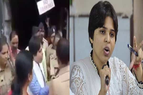 ஊரடங்கு நேரத்தில் திருட்டுத்தனமாக மது வாங்கி திருப்தி தேசாய் கைதா ?