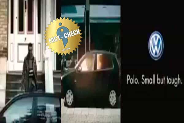 இது வோல்க்ஸ்வேகன் நிறுவனம் வெளியிட்ட கார் விளம்பரமா?