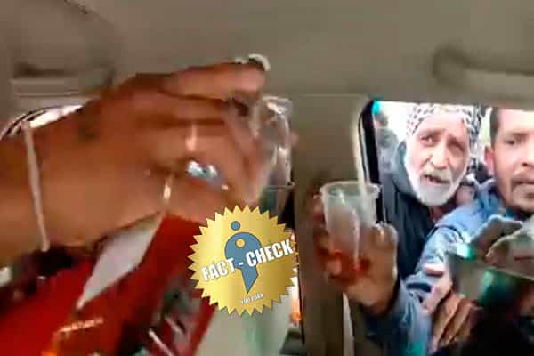 விவசாயிகள் போராட்டத்தில் இலவசமாக மது விநியோகம் எனப் பரப்பப்படும் வதந்தி !