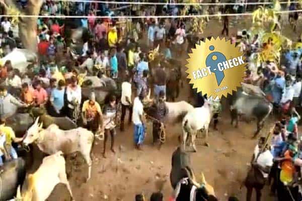 பாலமேடு ஜல்லிக்கட்டில் தலித் சமூகத்தினர் மாடுகள் பங்கேற்கக்கூடாது எனத் தாக்கியதாக வதந்தி !