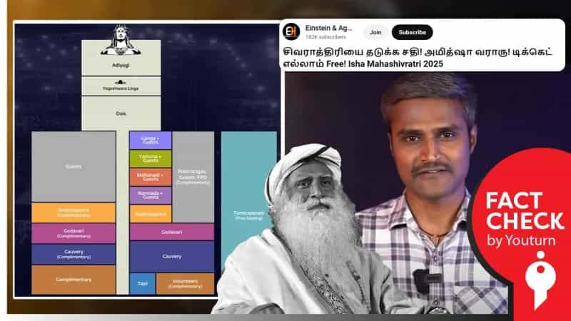 ஈஷா மையத்தில் நடக்கும் மகா சிவராத்திரி விழாவிற்கான டிக்கெட் எல்லாம் Free! Complimentary! உண்மை என்ன?