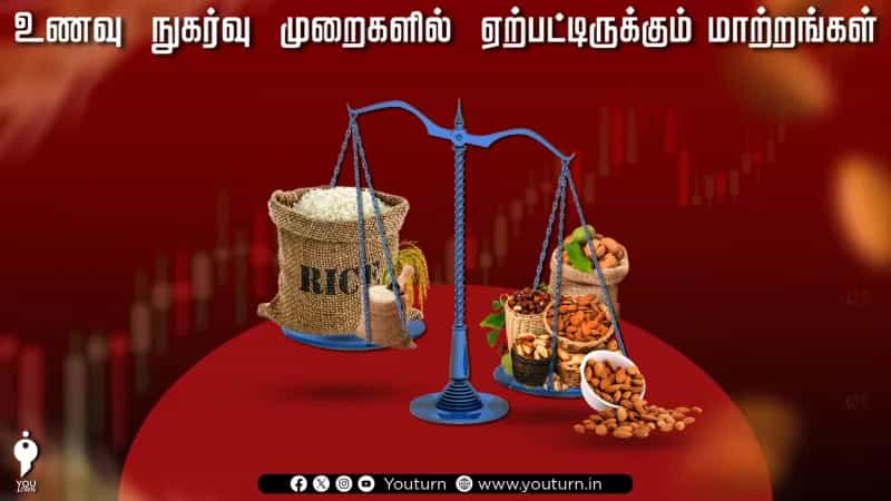 உணவு நுகர்வு முறைகளில் ஏற்பட்டிருக்கும் மாற்றங்கள்!