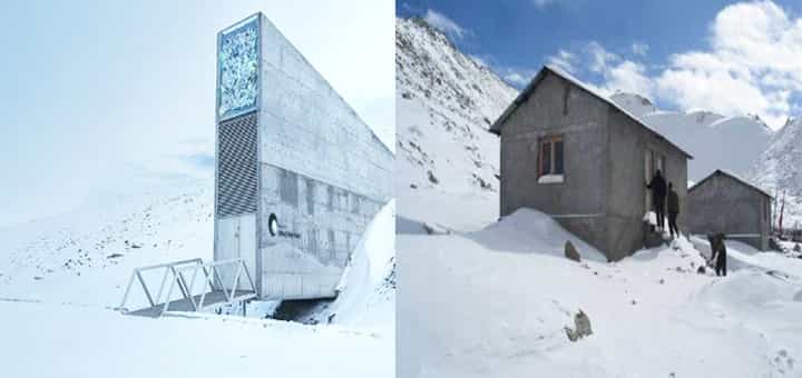 நார்வேயில் 9,30,000 வகையான பாரம்பரிய விதைகளை பாதுகாக்கும் " Seeds Vault ".