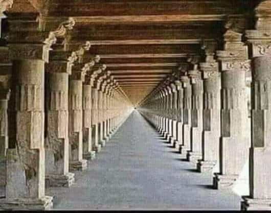 இராமேஸ்வரத்தில் 1212 தூண்கள் ஒரே நேர்க்கோட்டில் சீராக கட்டப்பட்ட ஆச்சரியம்!