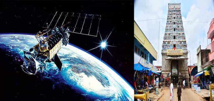 திருநள்ளாரில் செயற்கைக்கோள்கள் 3 நிமிடங்கள் செயலிழந்ததா ?
