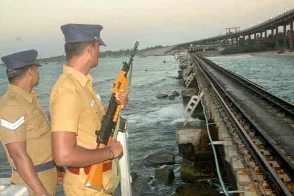 பாம்பன் பாலத்தில் வெடிகுண்டு கண்டெடுக்கப்பட்டதா ?