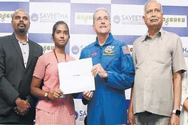 நாசாவிற்கு அறிவியல் சுற்றுலா செல்லும் மதுரை மாணவி !