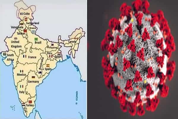 இந்திய வரைபடத்தை அமெரிக்கன் சிஇஓ மறுவடிவமைத்ததாக பரவும் பழைய வரைபடம் !