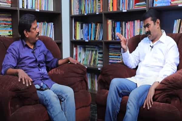 பிரபாகரன் தன் காலில் விழுந்ததாக சீமான் கூறினாரா ?