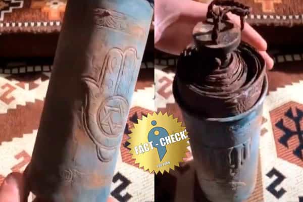 ராமர் கோவிலுக்கு அஸ்திவாரம் தோண்டிய போது தாமிர கேப்சூல் கிடைத்ததாக வதந்தி !