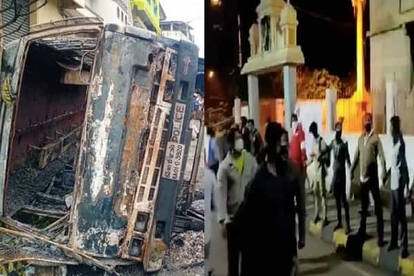 பெங்களூர் வன்முறை: இந்துக் கோவிலைப் பாதுகாத்த முஸ்லீம்கள்- நடந்தது என்ன ?