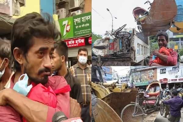 வைரலாகும் பங்களாதேஷ் ரிக்சா தொழிலாளியின் கண்ணீர் புகைப்படங்கள் !