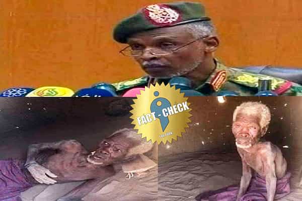 சூடான் முன்னாள் பாதுகாப்பு அமைச்சரின் நிலை என பரவும் தவறான புகைப்படம் !