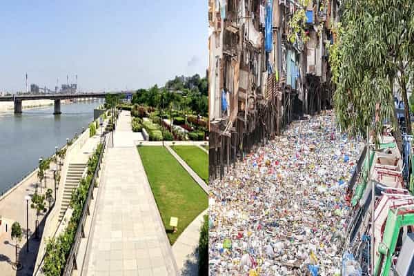மகாராஷ்டிராவின் மிதி நதி என பாஜகவினர் பகிரும் புகைப்படம் உண்மையா ?