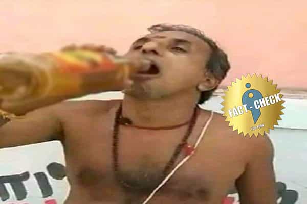 புதிய அர்ச்சகர் பீர் குடிப்பதாக பரப்பப்படும் பழைய அர்ச்சகர் புகைப்படம் !