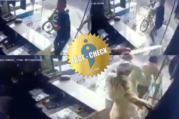 கர்நாடகாவில் இஸ்லாமியரின் கடைக்குள் புகுந்து கொலை செய்ய முயன்றதாக பரவும் தவறான வீடியோ !
