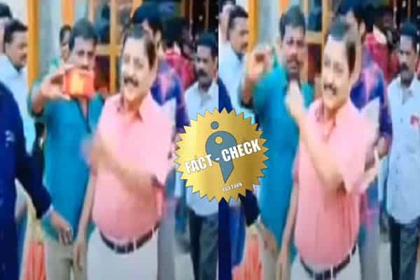 நடிகர் சிவக்குமார் மீண்டும் செல்போனை தட்டி விட்டதாகப் பரப்பப்படும் பழைய வீடியோ !