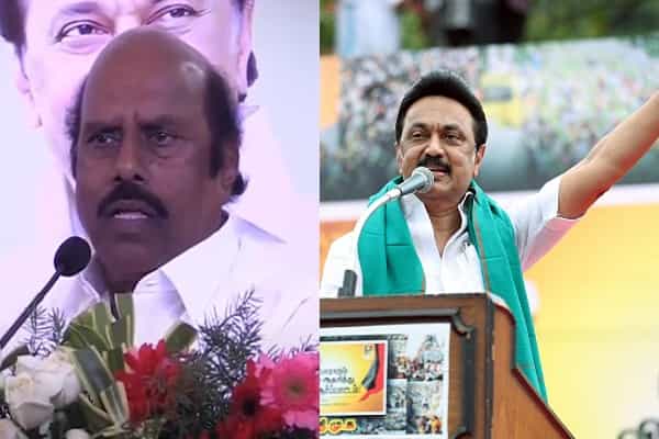 நிலம் இல்லாதவர்கள் கூட பச்சை துண்டைப் போட்டுக்கொண்டு போராடுகிறார்களா ? - வந்த பாதையை மறக்கிறதா திமுக !