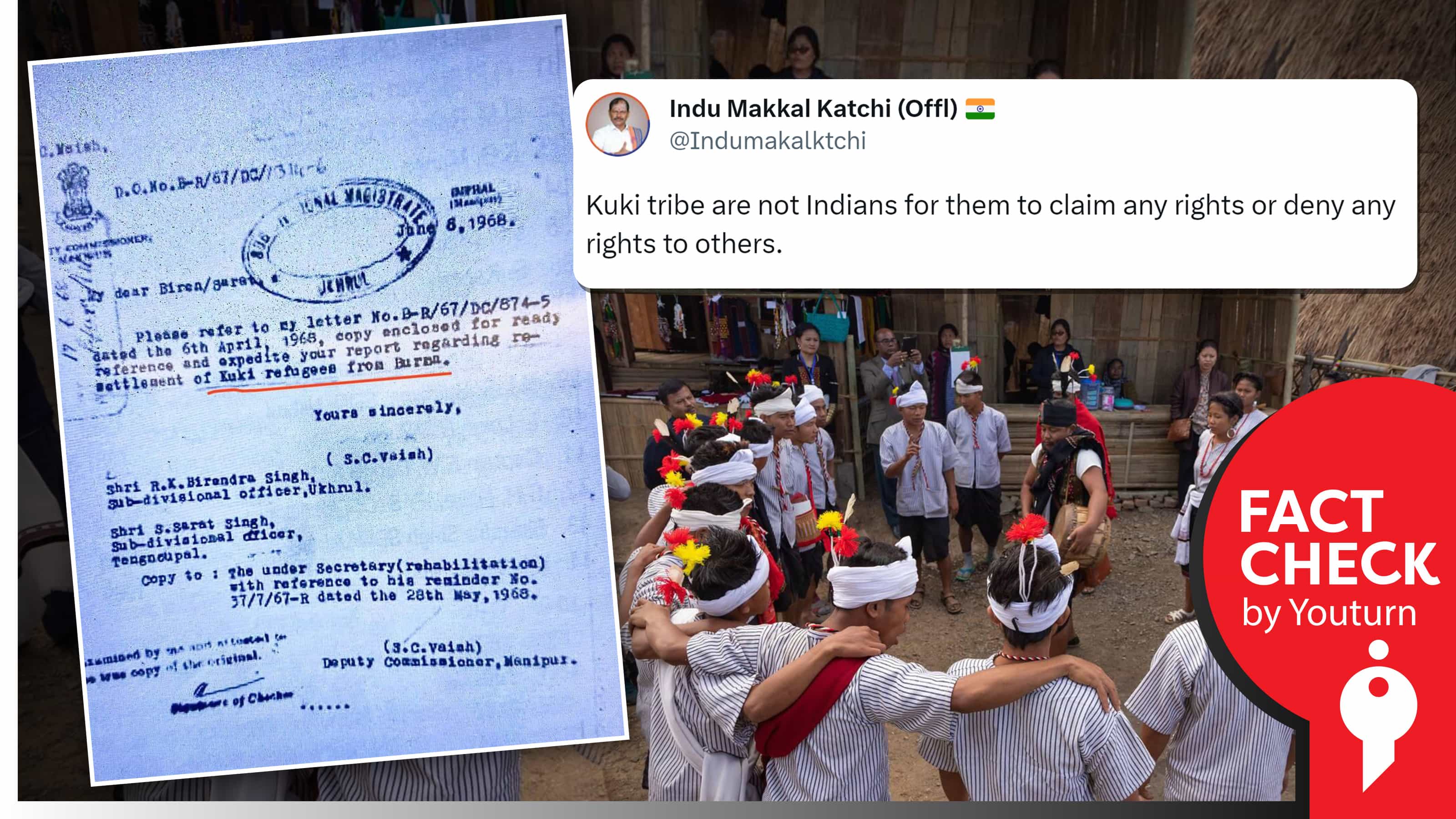 குக்கி பழங்குடியினர் இந்தியர்களே இல்லை என இந்து மக்கள் கட்சி பரப்பும் பொய் !