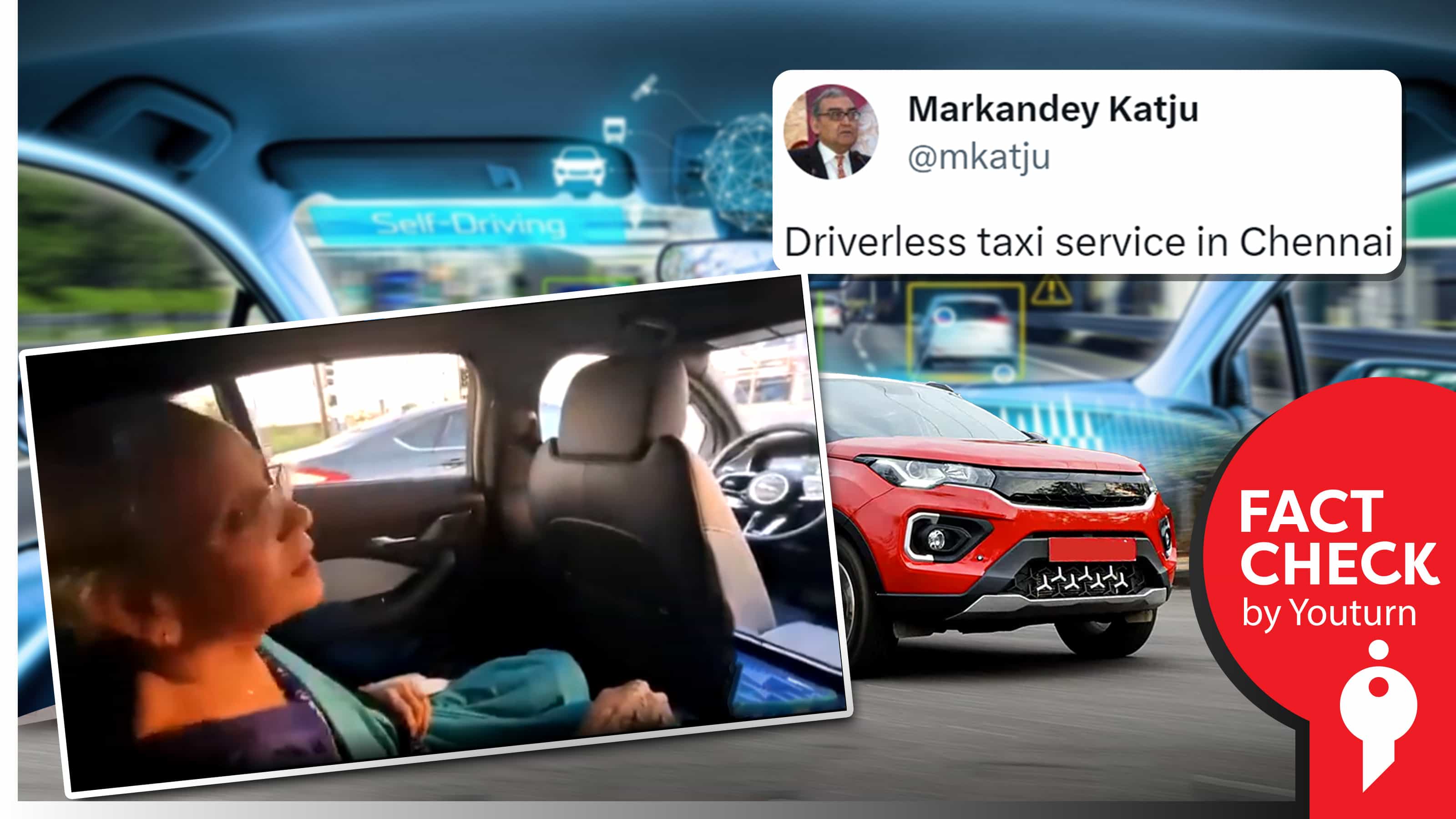 சென்னையில் டிரைவர் இல்லாத டாக்ஸி சேவை என அமெரிக்கா வீடியோவைப் பகிர்ந்த முன்னாள் நீதிபதி மார்க்கண்டேய கட்ஜு !