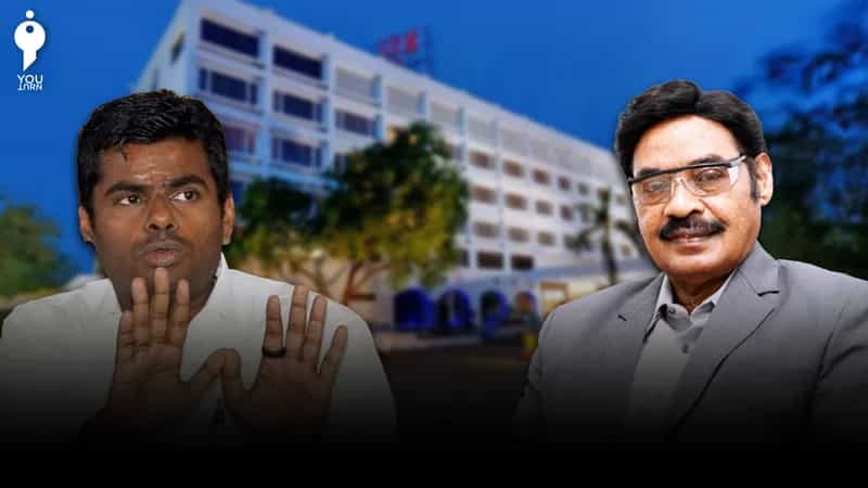ஒப்பந்தப்பணம் செலுத்தாத SRM ஹோட்டல்! அரசியல் காரணமெனத் திசைதிருப்பும் அண்ணாமலை!